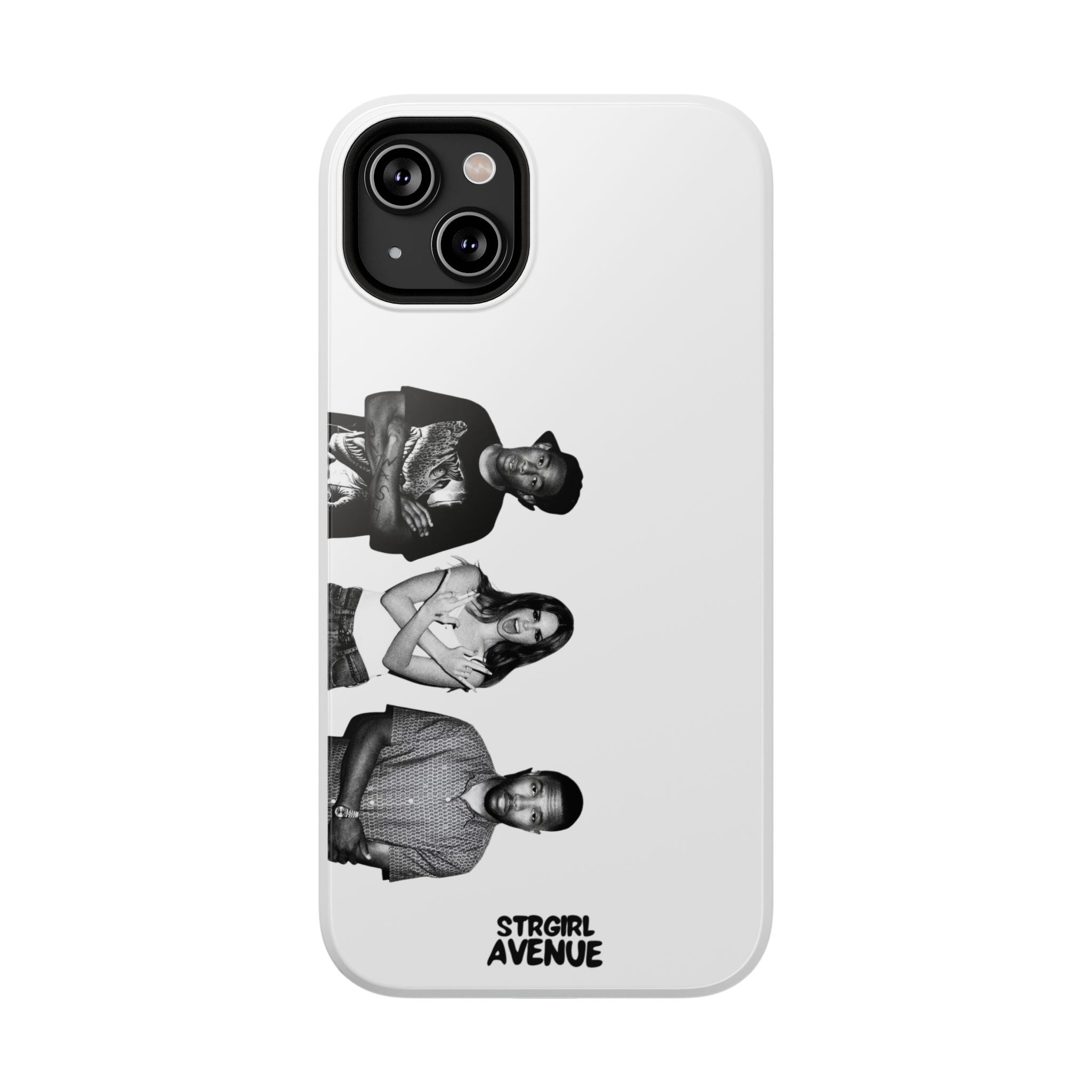 “golden trio” protective phone case