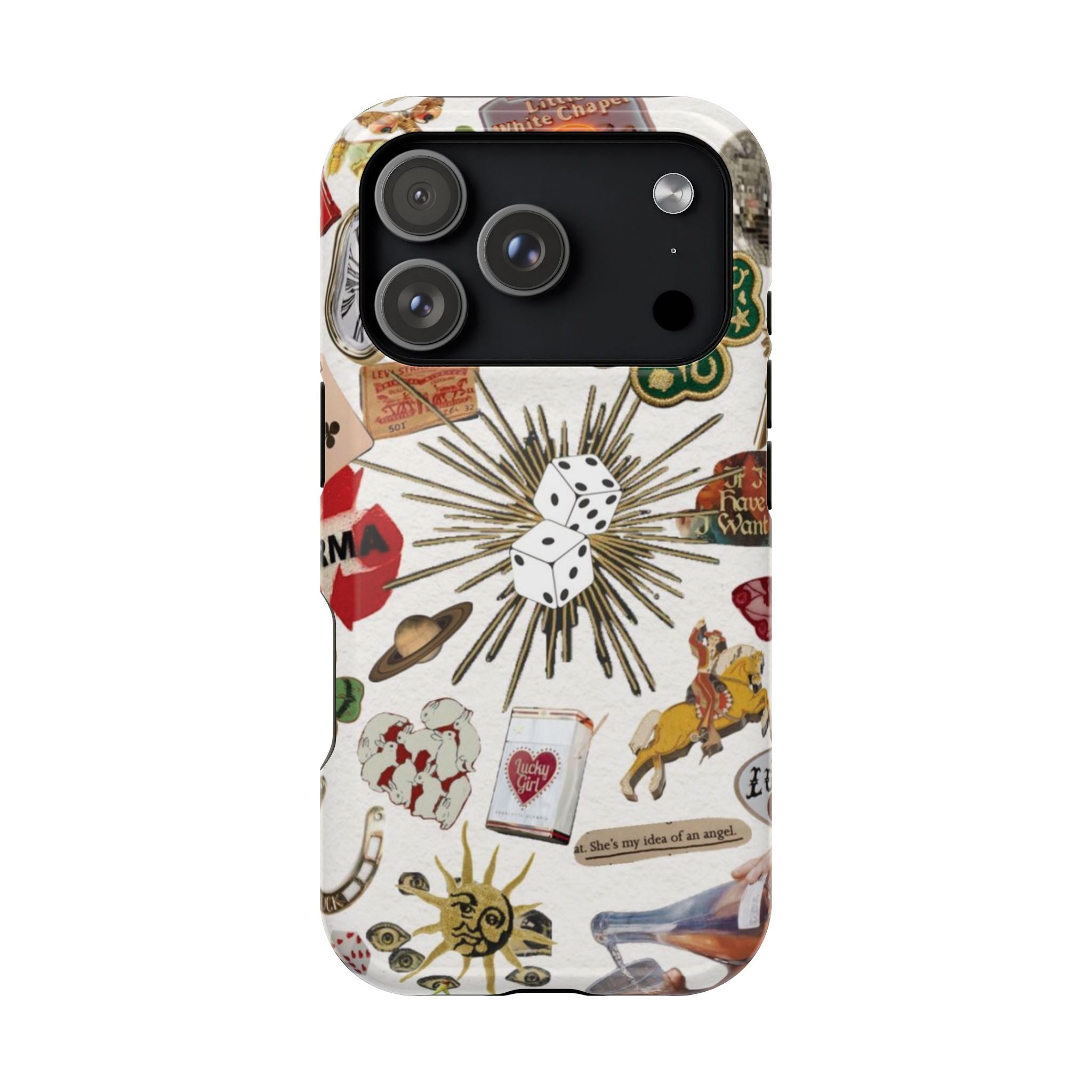 “throw a dice” protective phone case