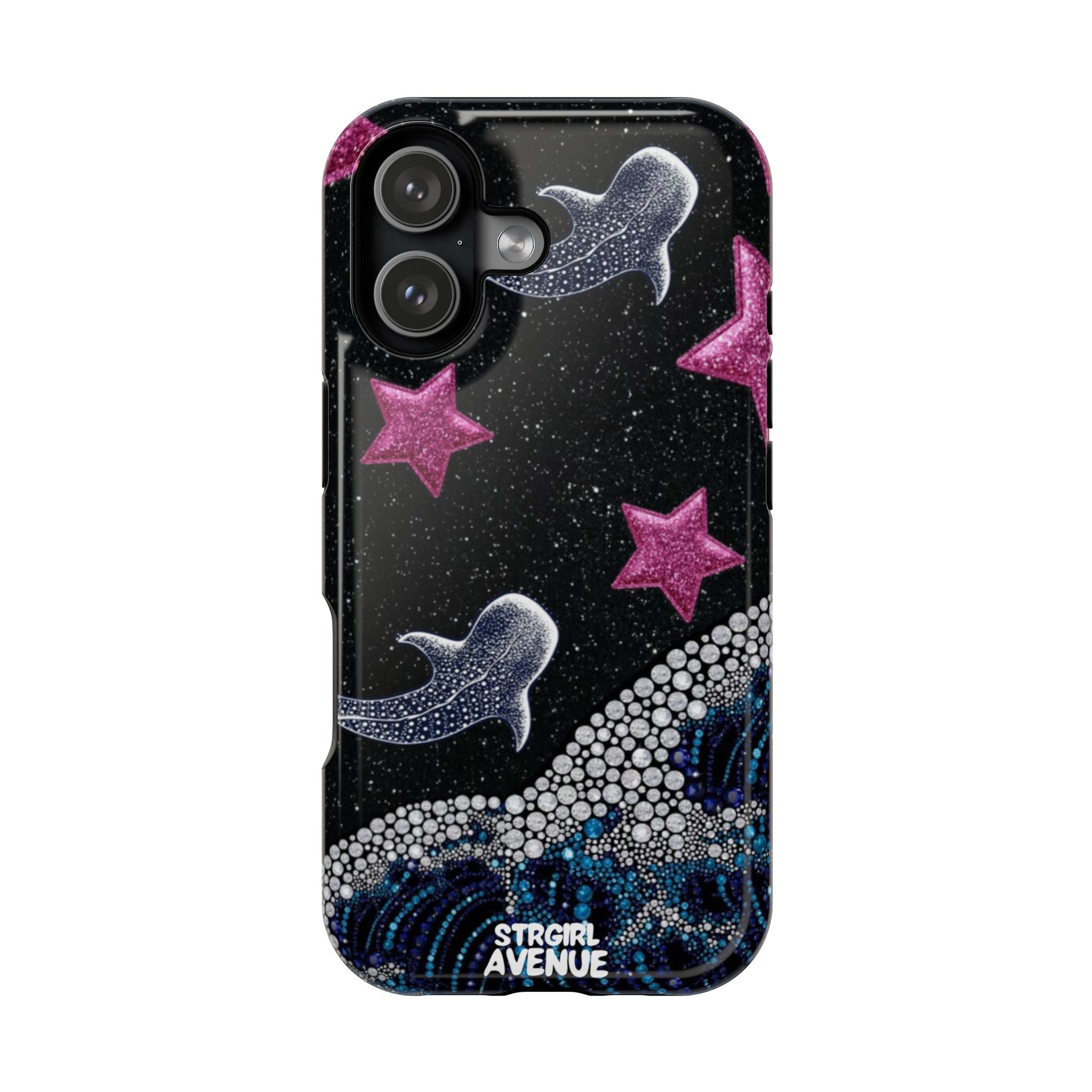 “cosmic tide ” protective phone case