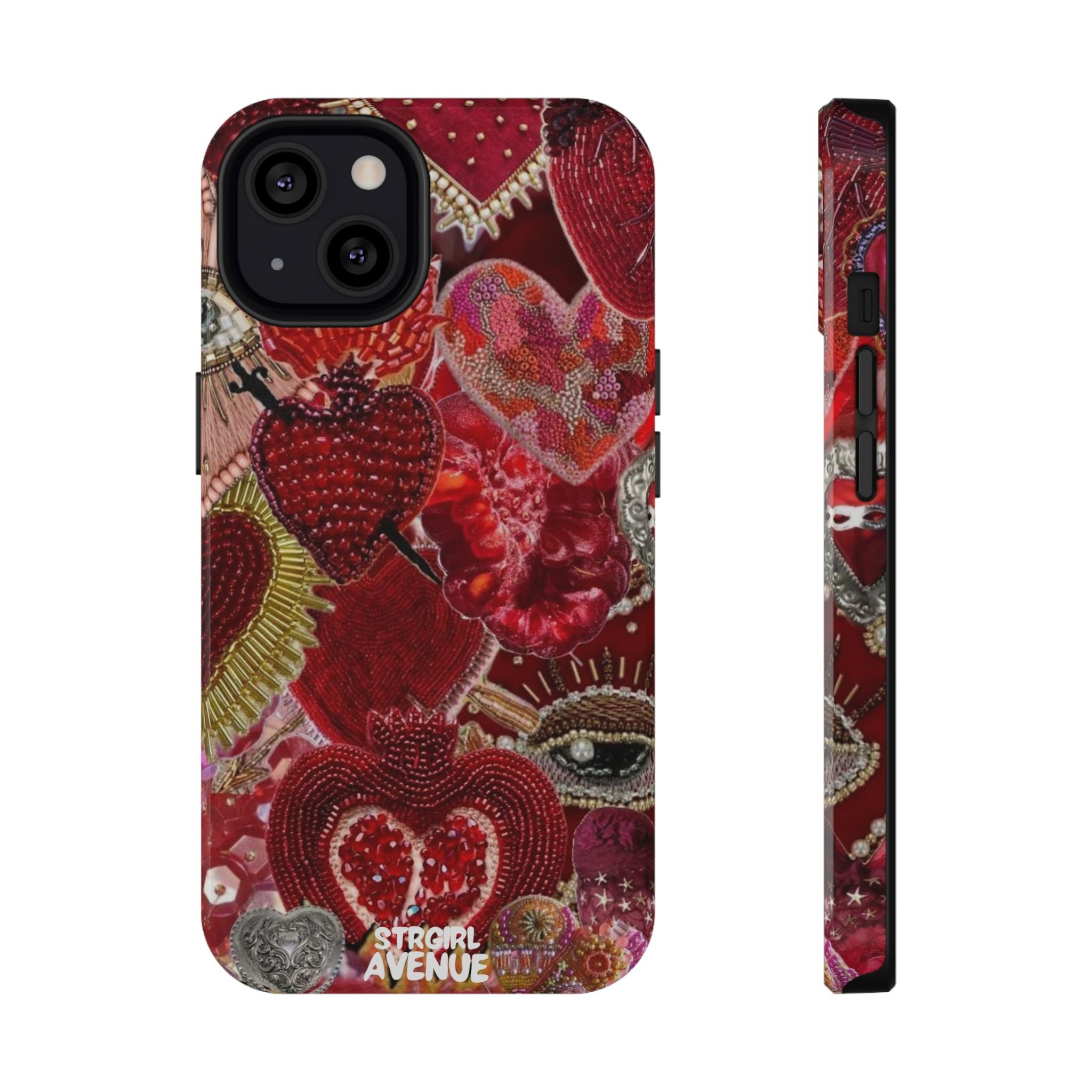 “Red jewel ” protective phone case