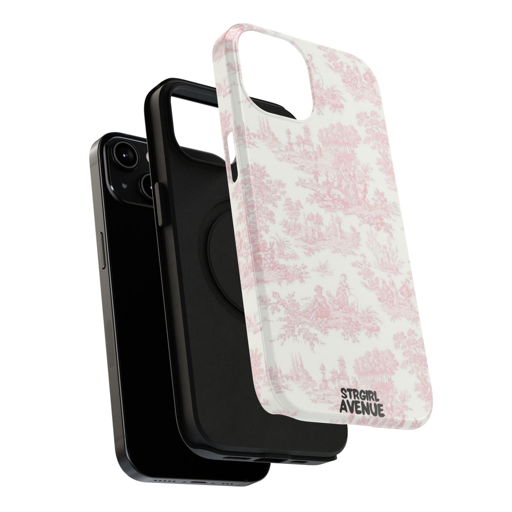 “Pink gardens” protective phone case