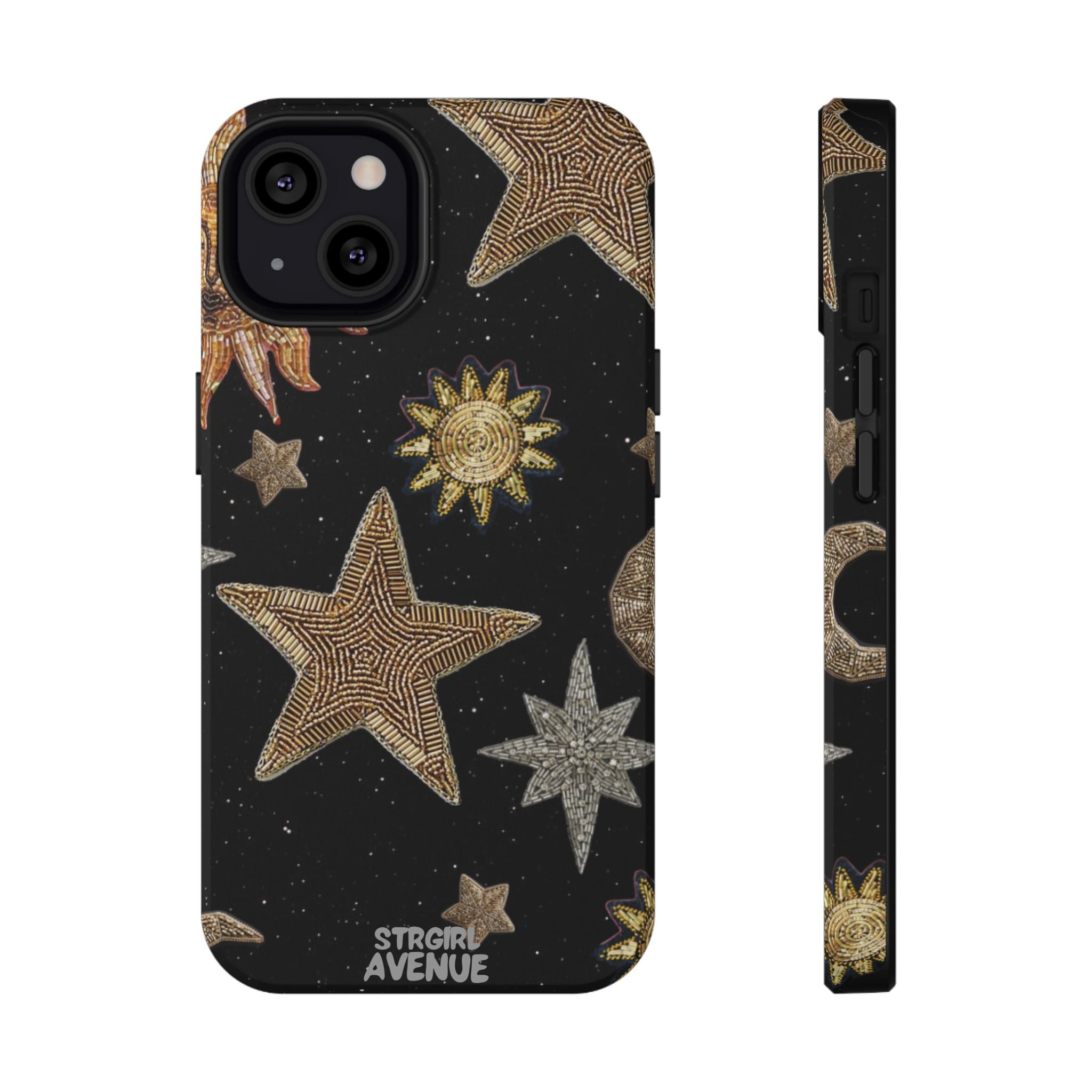 “Cosmic glow” protective phone case