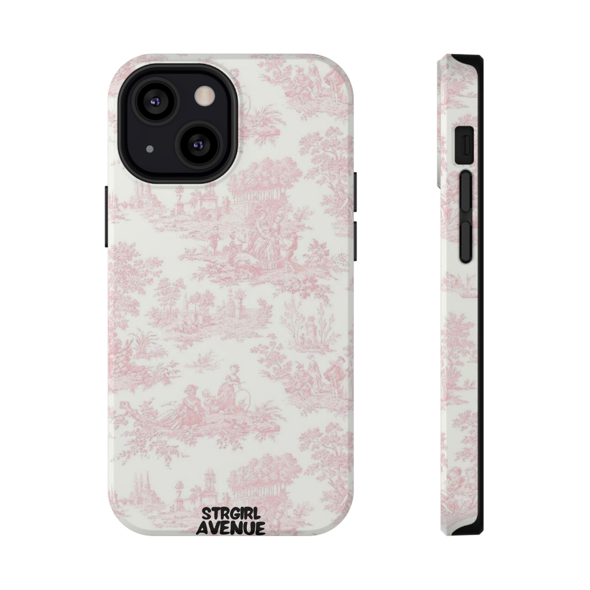 “Pink gardens” protective phone case
