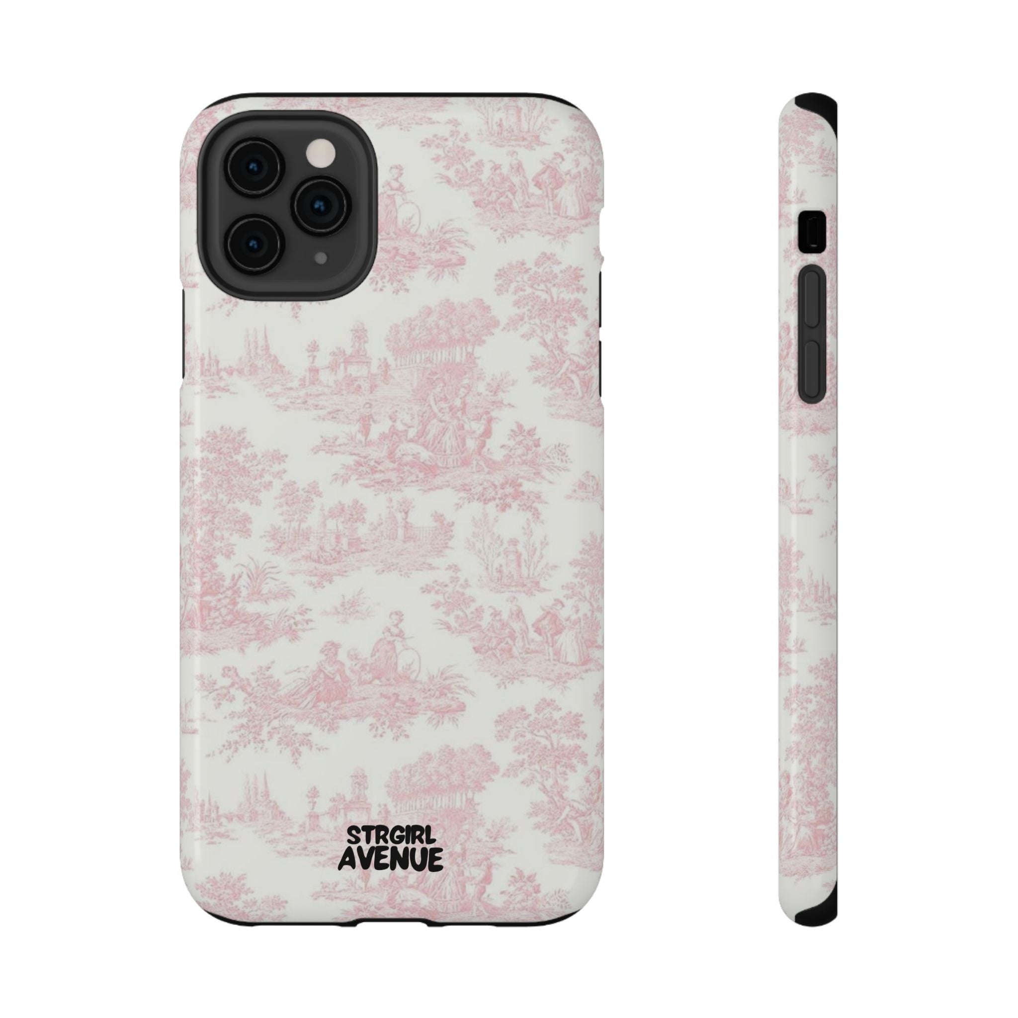 “Pink gardens” protective phone case