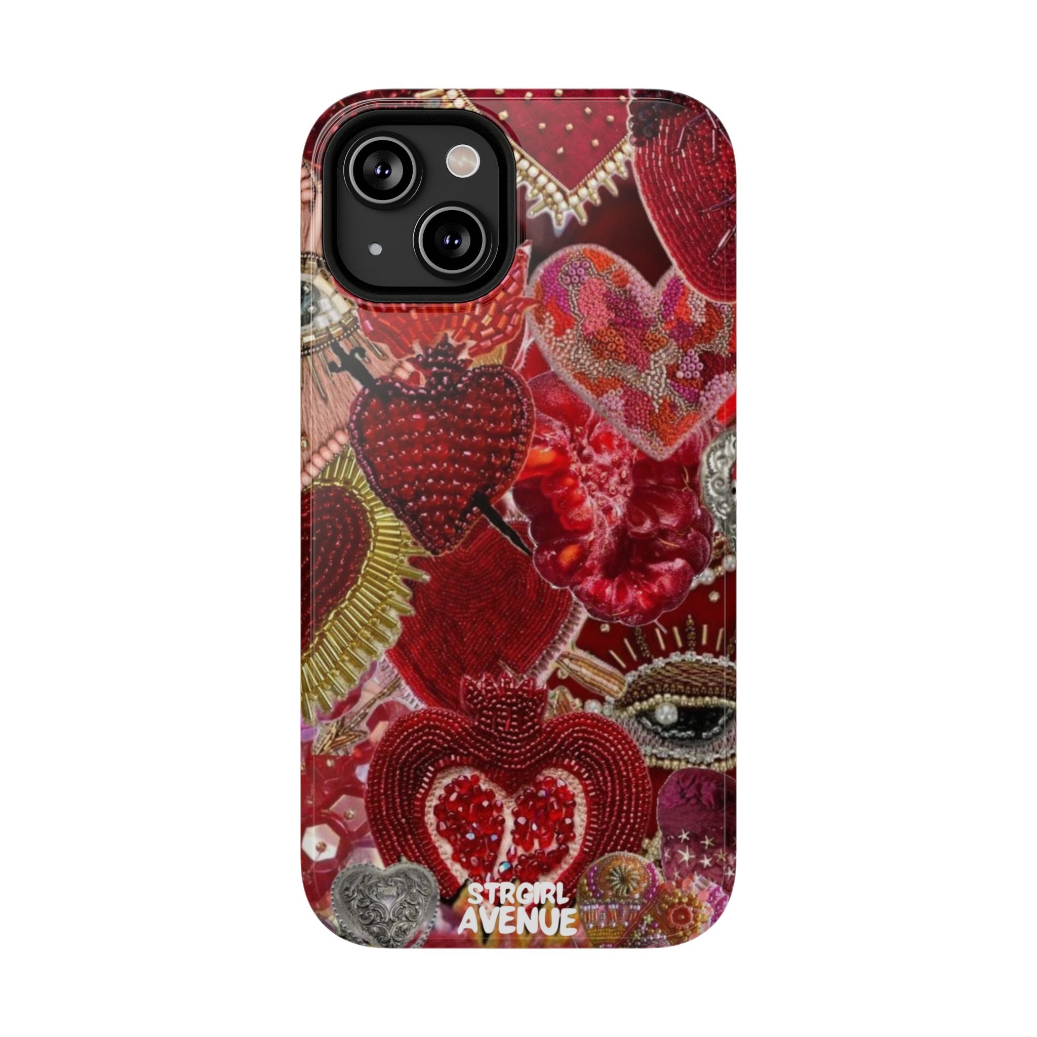 “Red jewel ” protective phone case