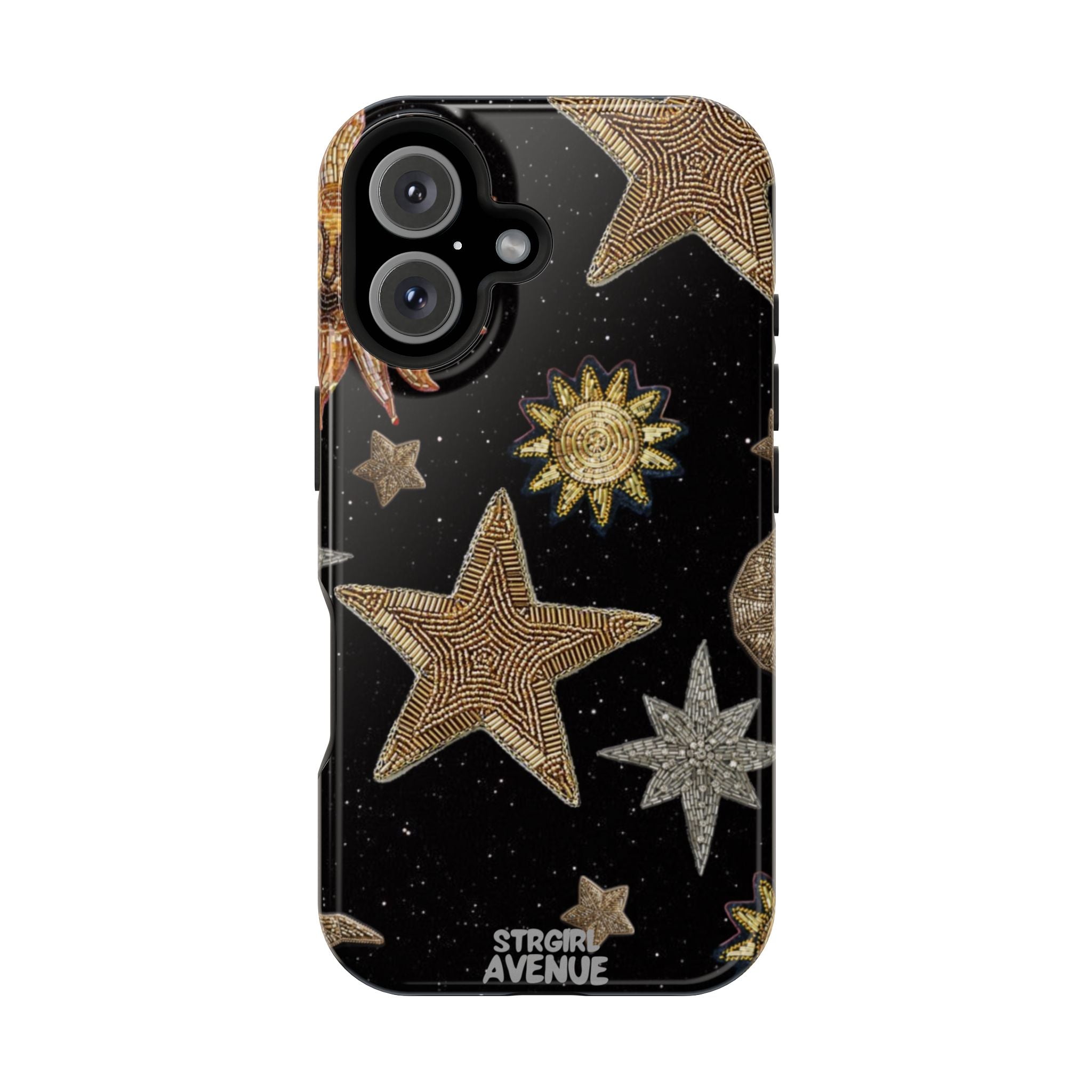 “Cosmic glow” protective phone case