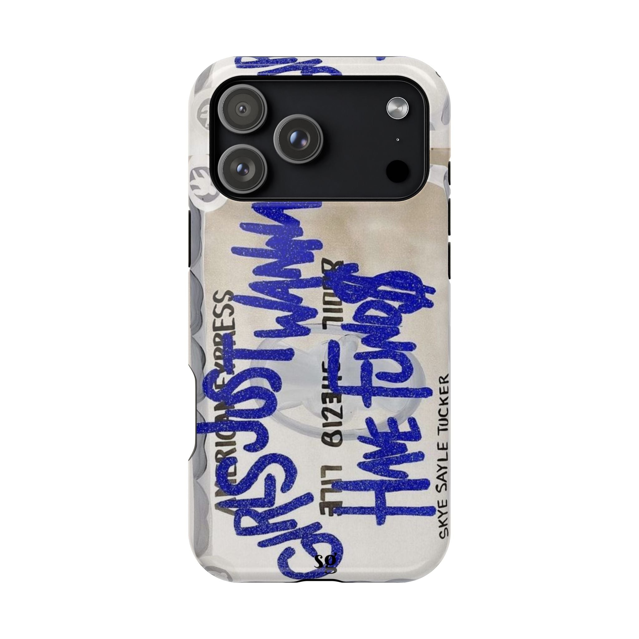“girls just wanna have funds” protective phone case