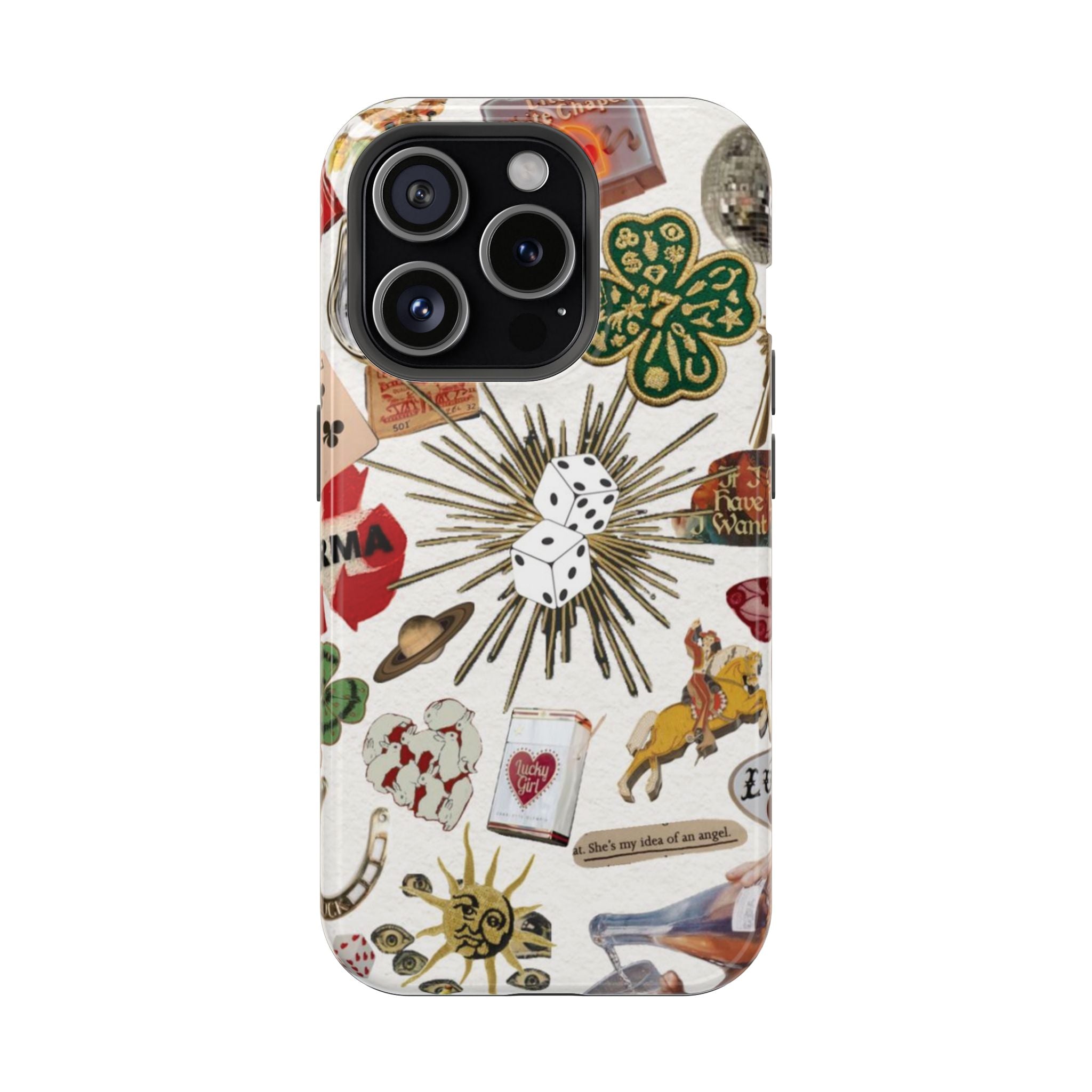 “throw a dice” protective phone case