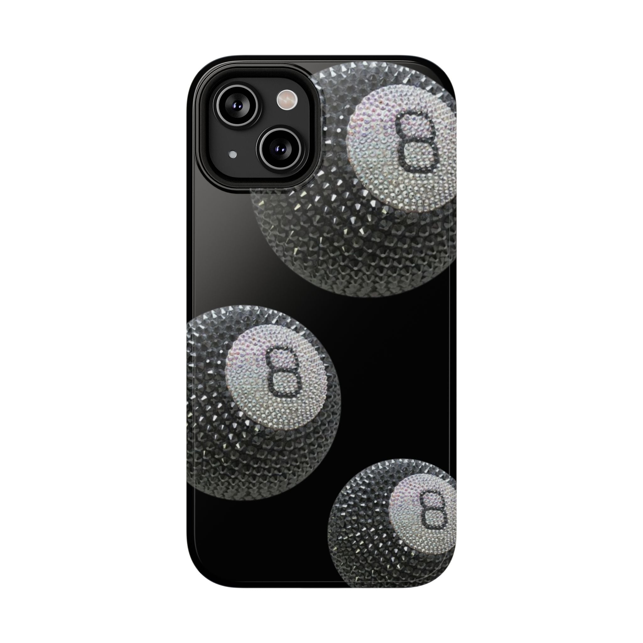 “black 8 ball” protective phone case