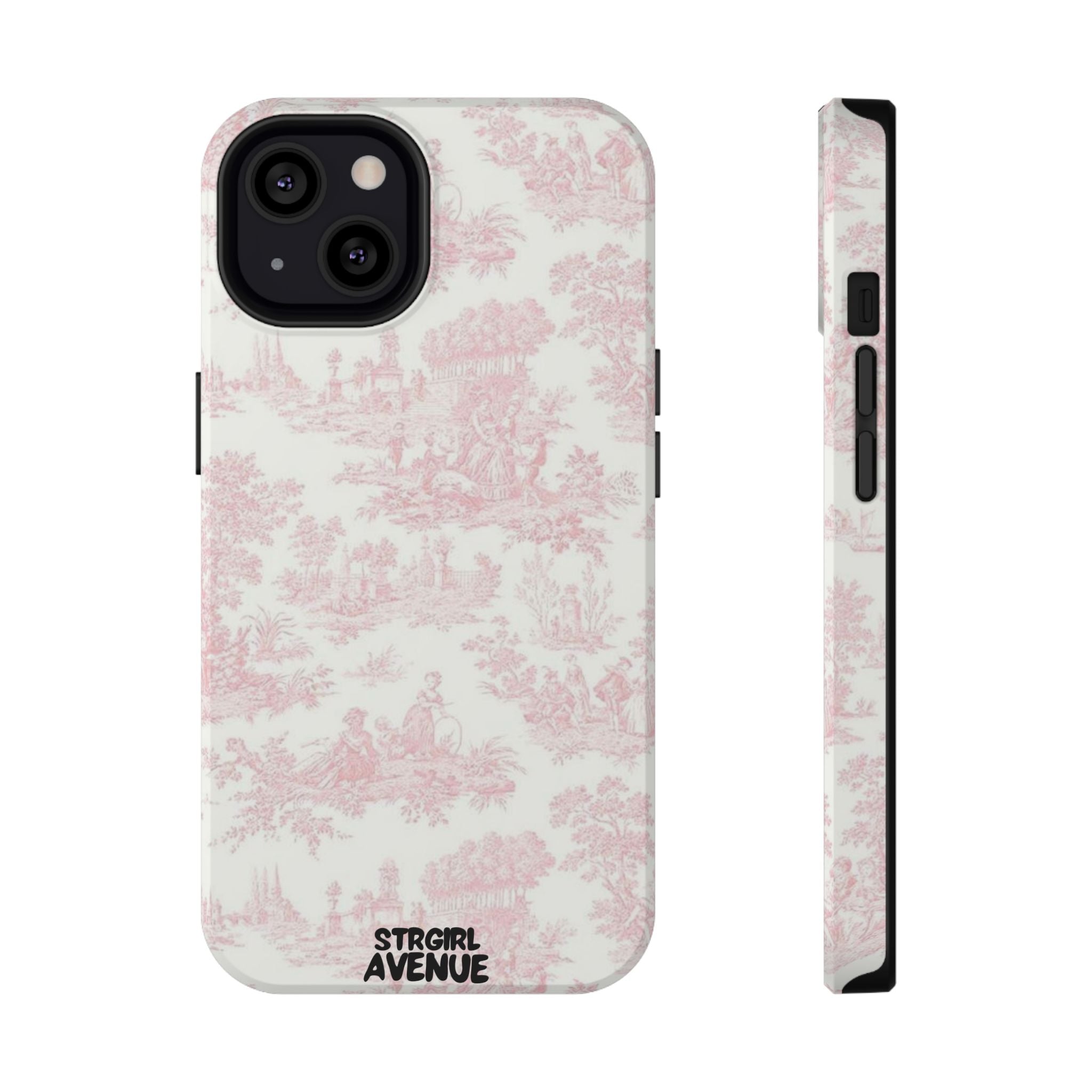 “Pink gardens” protective phone case