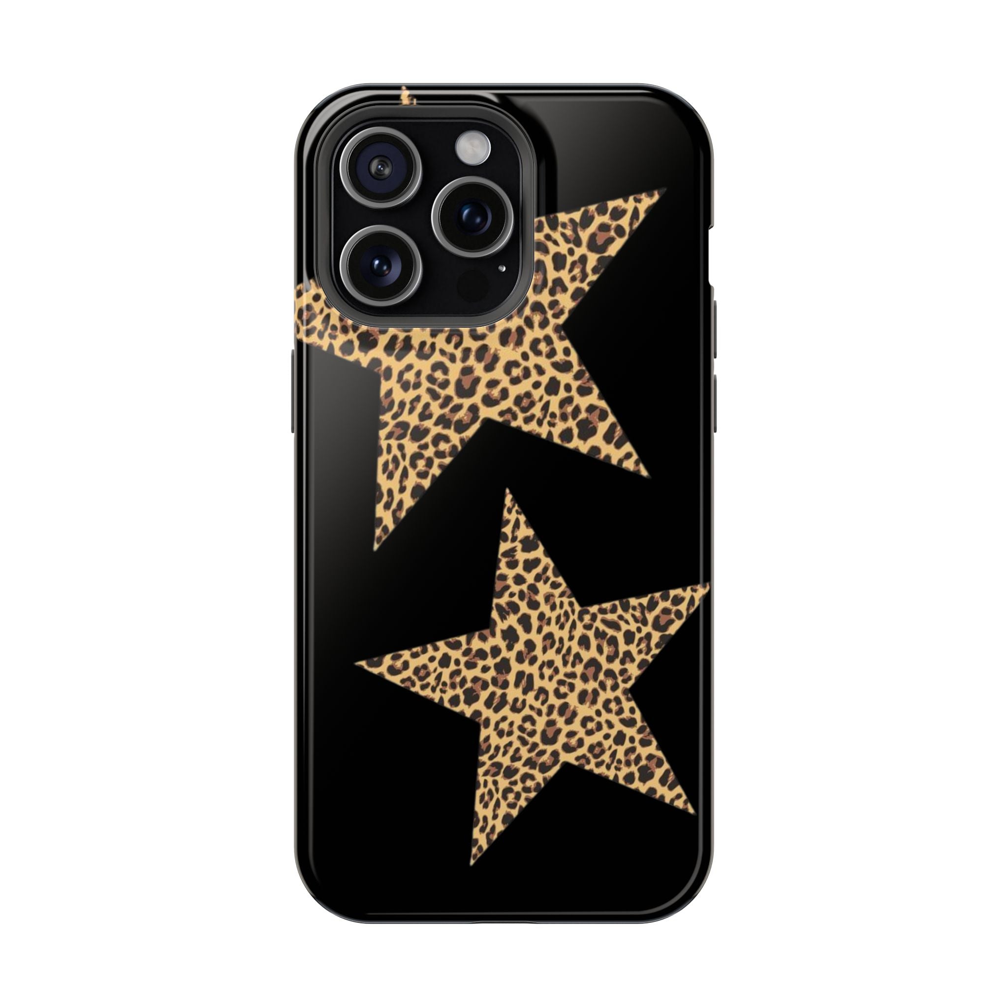 “leopard stars”protective phone case