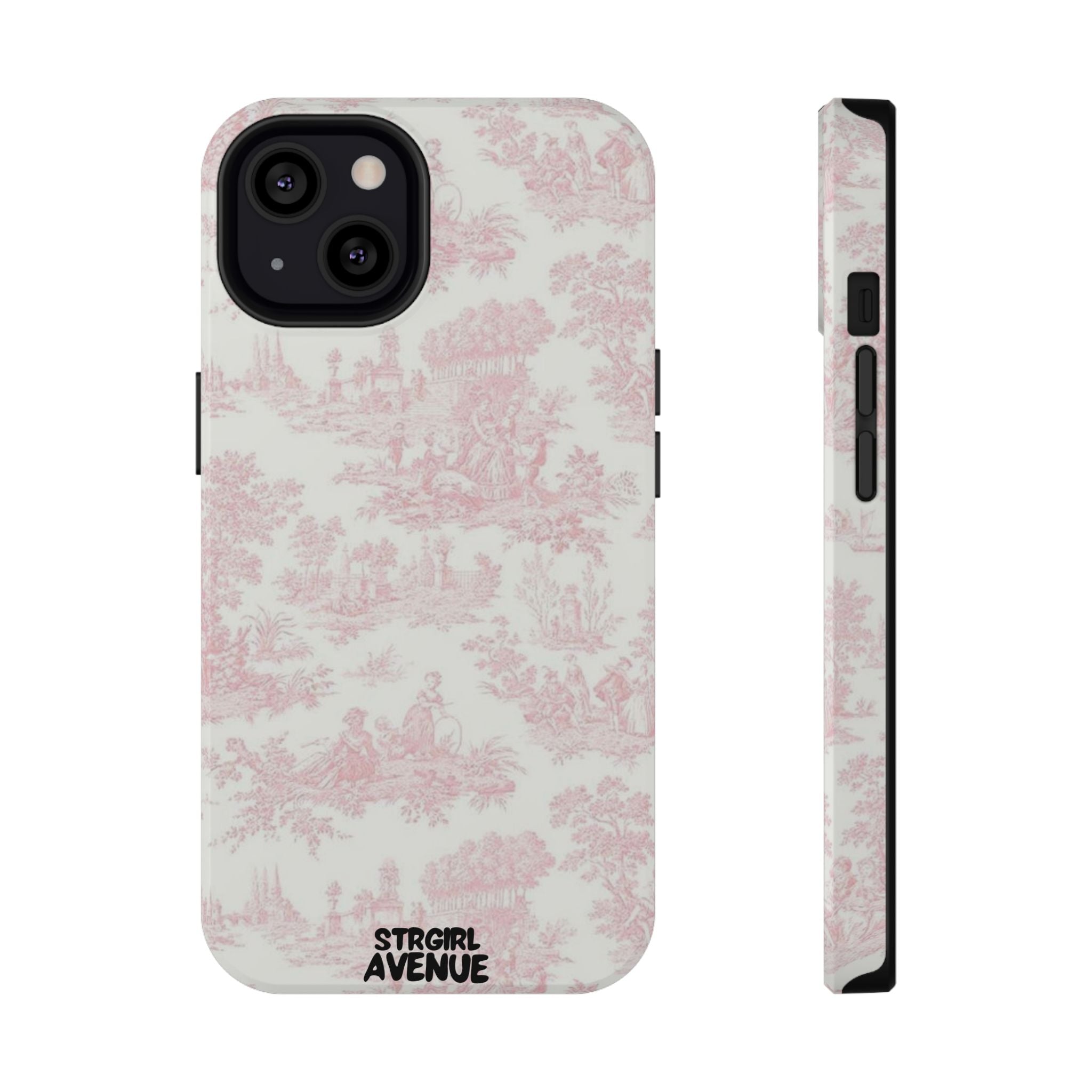 “Pink gardens” protective phone case