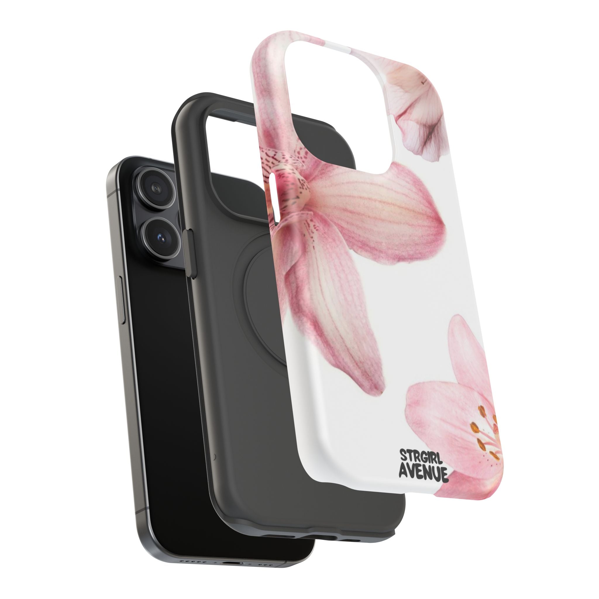 “Orchid 05” protective phone case