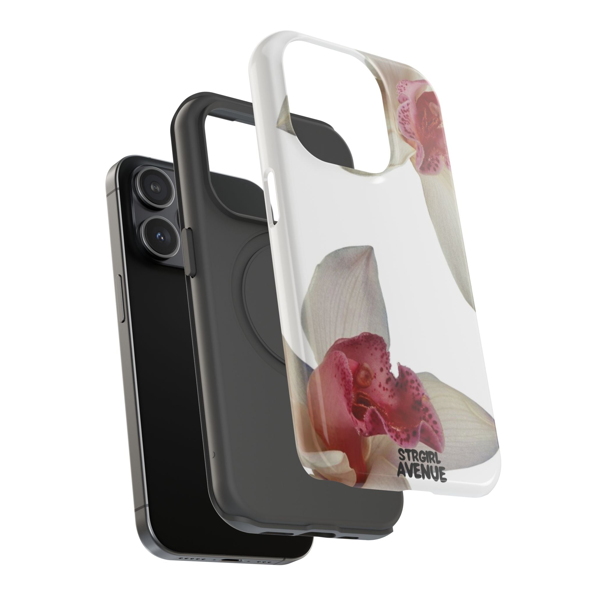 “Orchid 04” protective phone case