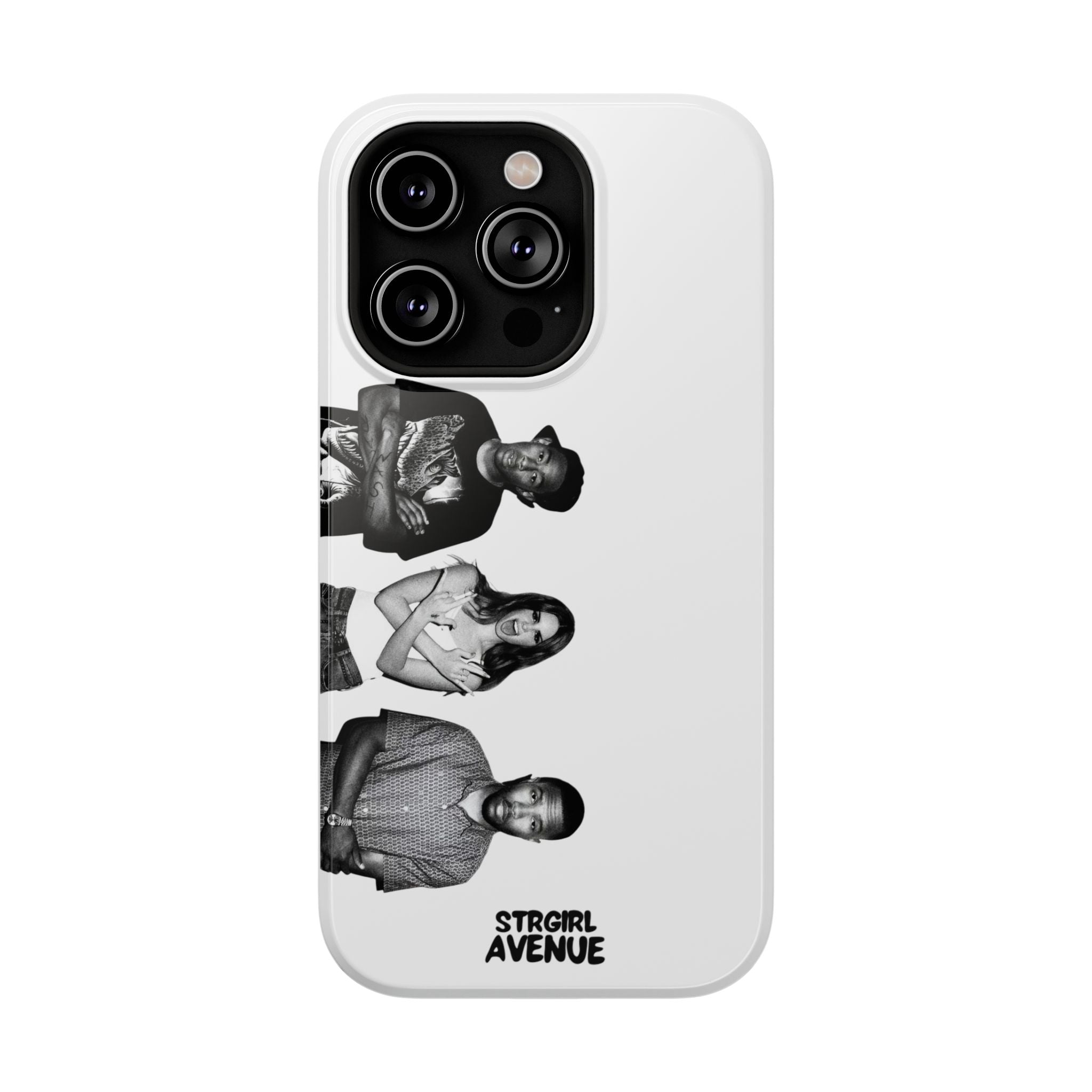 “golden trio” protective phone case