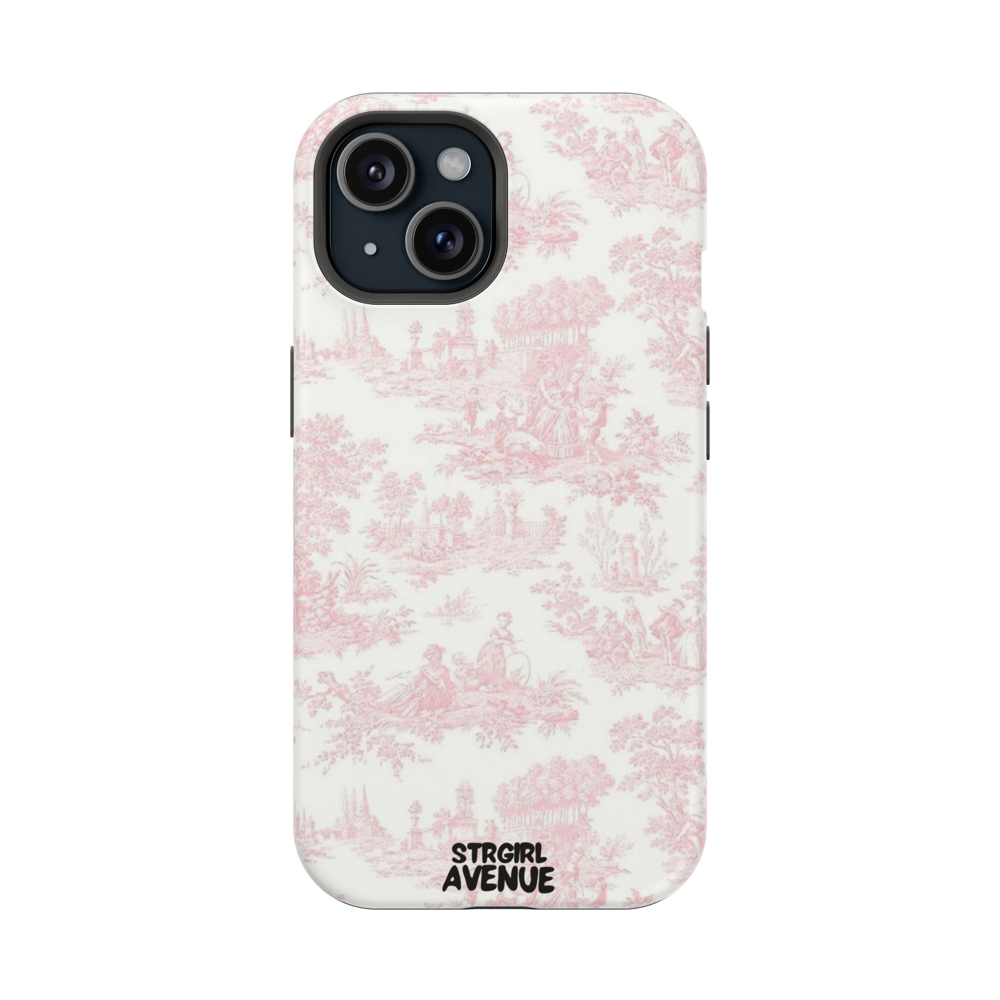 “Pink gardens” protective phone case
