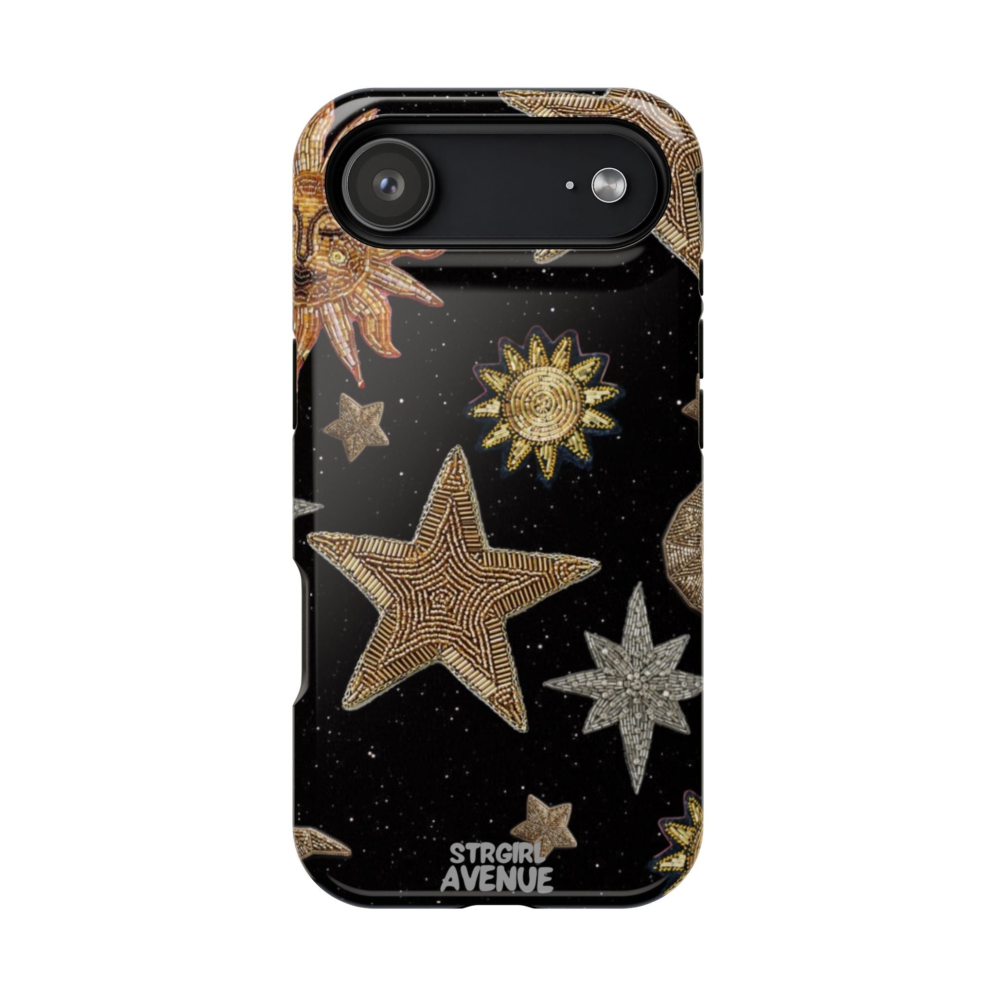 “Cosmic glow” protective phone case