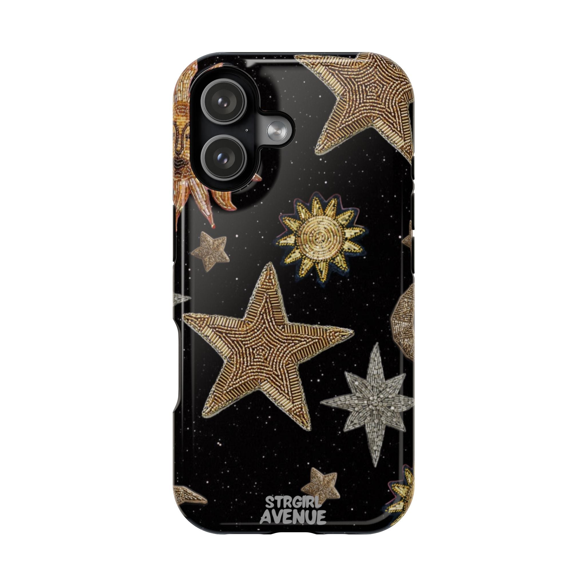 “Cosmic glow” protective phone case