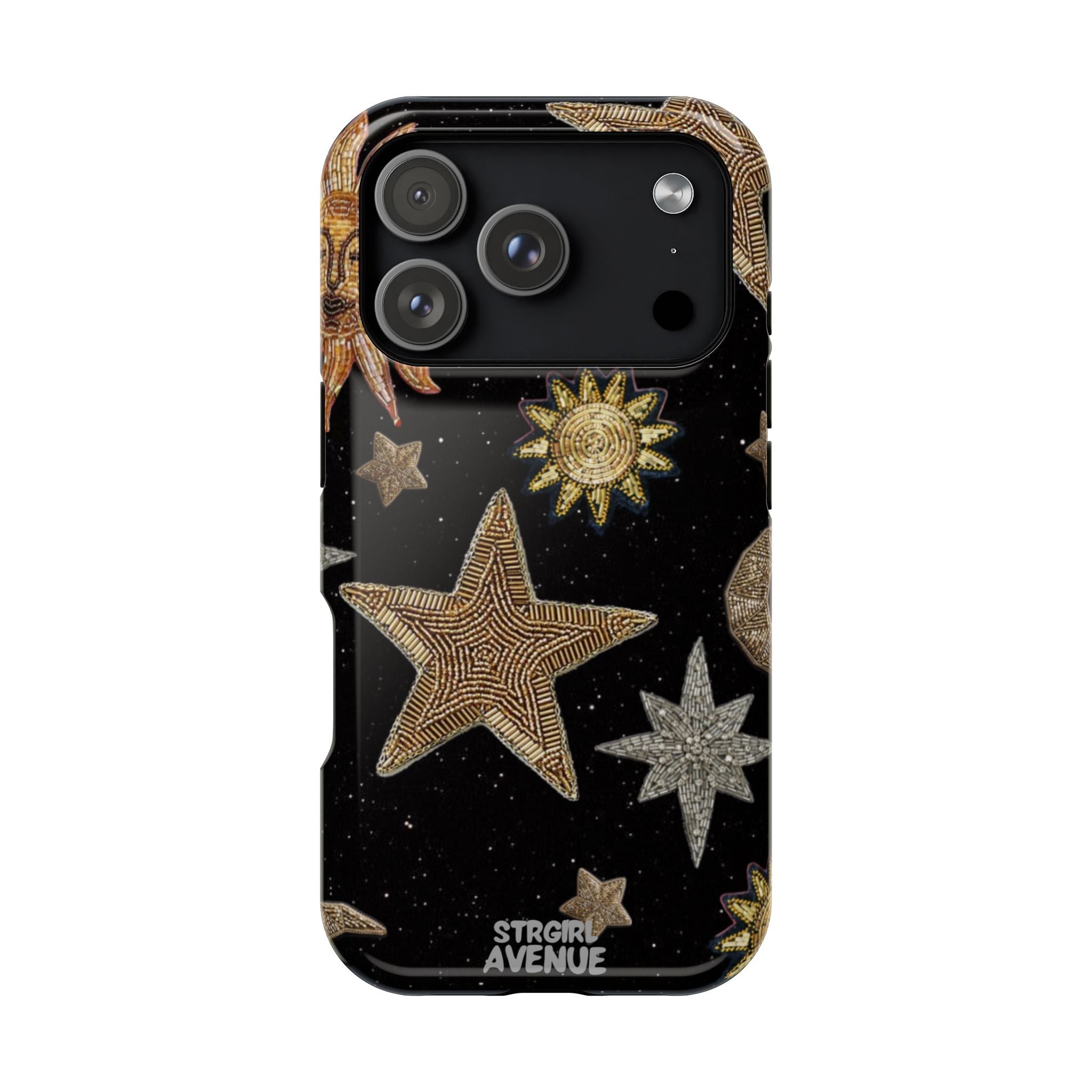 “Cosmic glow” protective phone case