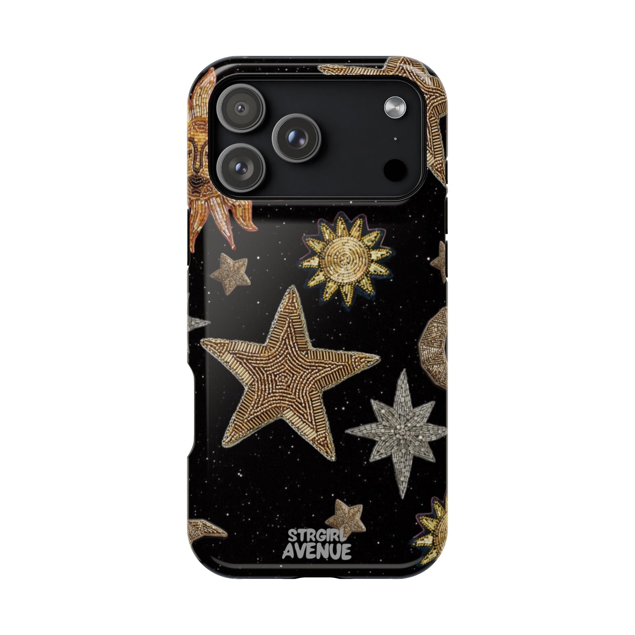 “Cosmic glow” protective phone case