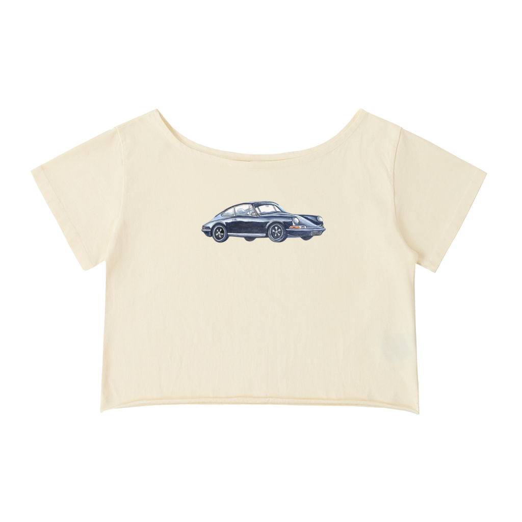 “Cruising” Off-Shoulder T-Shirt